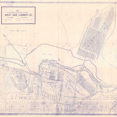 Map of Plant, Yards, and Other Holdings, WSLCo