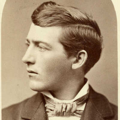 Portrait of an unidentified man.