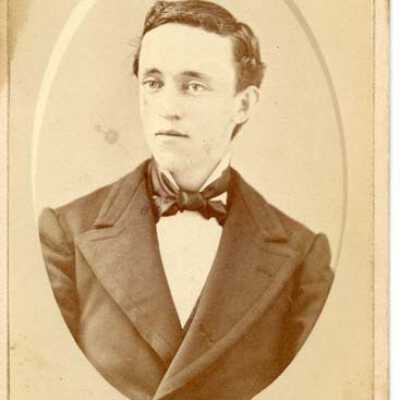 Portrait Unidentified Young Man