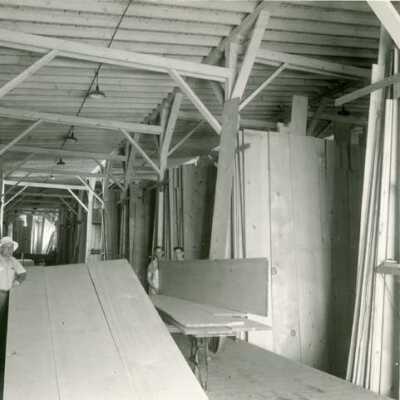 Planks of wood