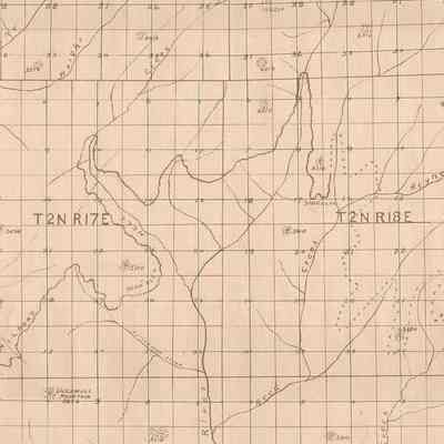 Hetch Hetchy & Yosemite Valleys Railroad Right-Of-Way Map
