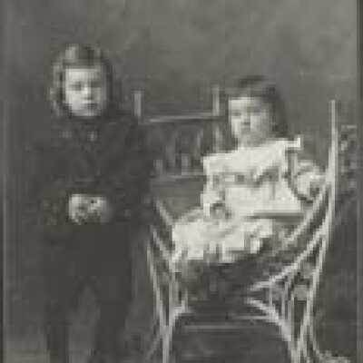 Small Boy And Girl