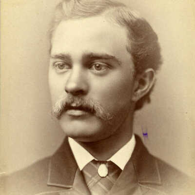 Portrait of an unidentified male.