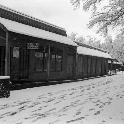 Main St., Columbia in Snow
