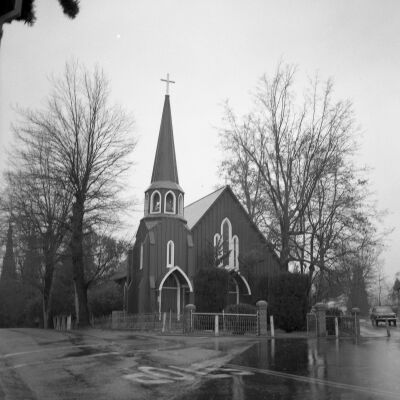 St. James Episcopal Church, (Red Church), Sonora