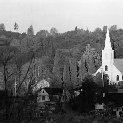 Sonora scenes with St. Patrick's Catholic Church