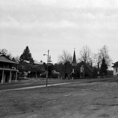 N. Washington St, Snell St., Elkin St. intersection, Sonora
