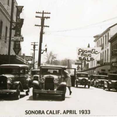 Washington Street- Sonora 1933