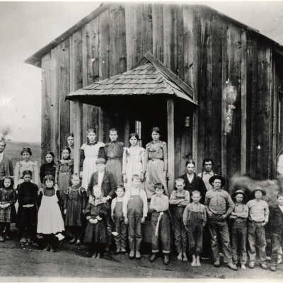 Corner School, group photo
