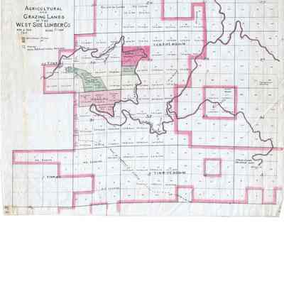Agricultural and Grazing Lands, of the West Side Lumber Co.