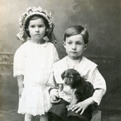 Unidentified Boy And Girl