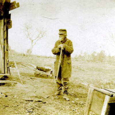 Unidentified elderly man