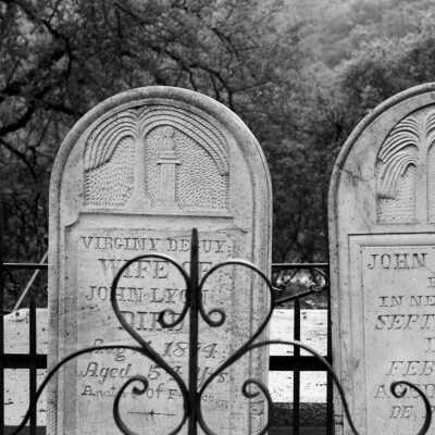 Sonora Cemetery Grave Stones