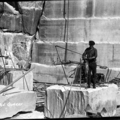 Marble Quarry Worker