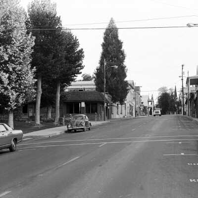 N. Washington St., looking north from Jackson St.