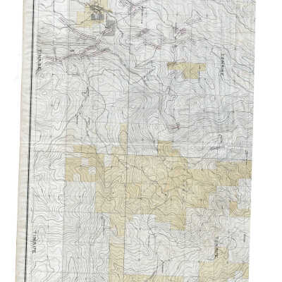 Lands of West Side Flume and Lumber Company Situated In Tuolumne County California