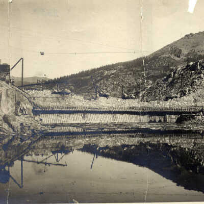 Construction of Relief Dam