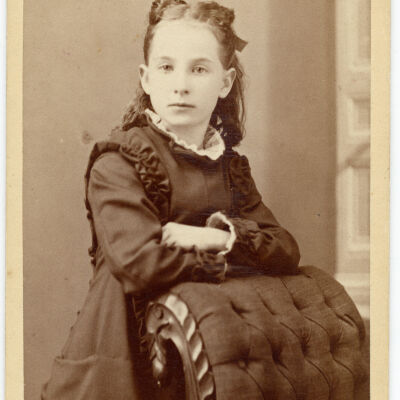 Portrait of Unknown Young Girl