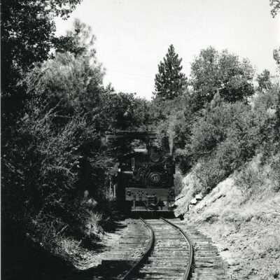 West Side Lumber Company Engine #15 - east of Tuolumne City