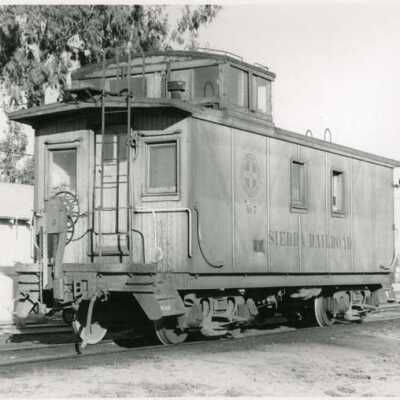 Sierra Railroad Caboose #7, at Oakdale