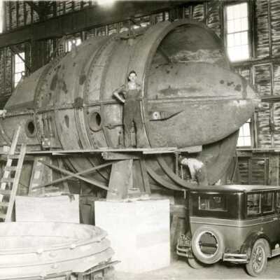 Chip burner for Pickering Lumber