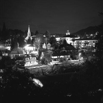 Sonora city scene at night