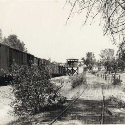 Sierra Railroad at Jack's Tank in Cooperstown