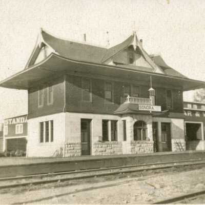 Sierra Railway Sonora Depot