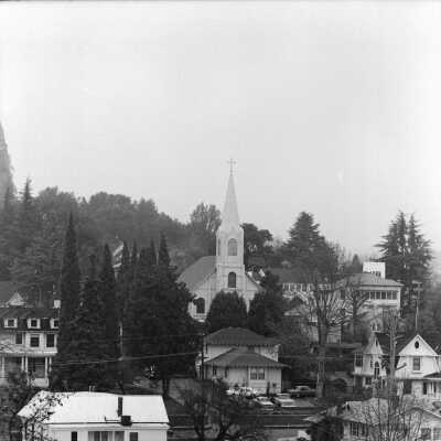 Sonora Scene and St. Patrick Catholic Church