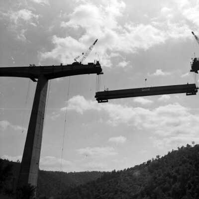 Archie Stevenot Bridge, Hwy 49 over Melones Reservoir