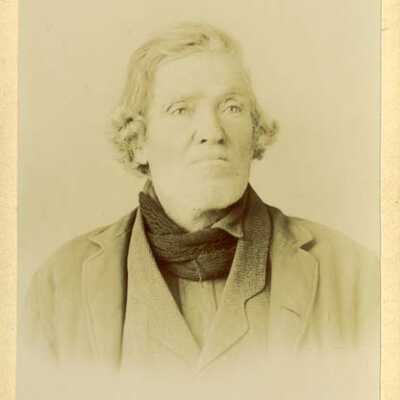 Portrait of an unknown pioneer