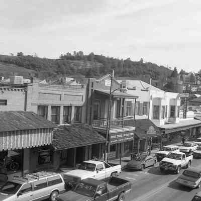 Washington St., looking south