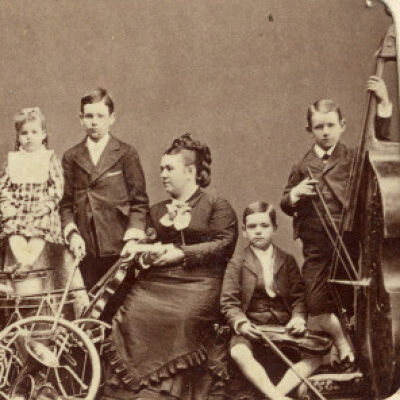 Unidentified family group
