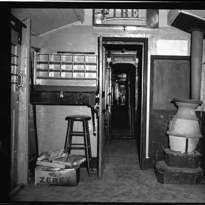 Heating Stove in Coach Car