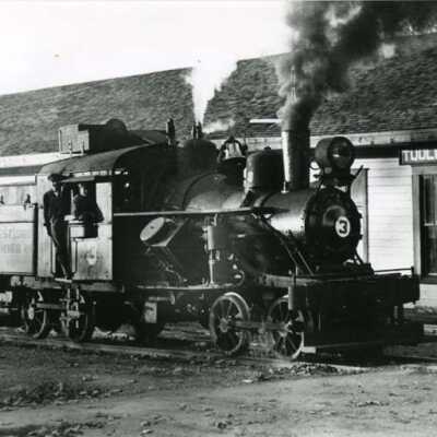 Heisler Engine #3 at Tuolumne Depot