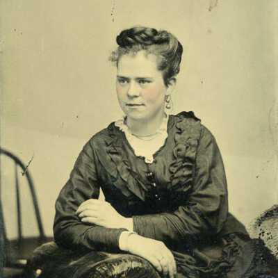 Seated woman