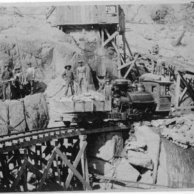 Porter Engine at Relief