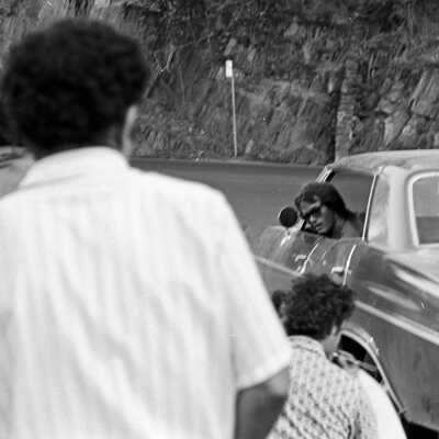 Filming Movie - Peter Fonda