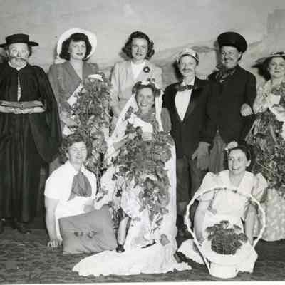 Group Wearing Costumes