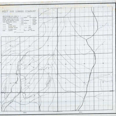 West Side Lumber Company Holdings in Township 2 North MDM Between Jawbone Creek and Cherry River
