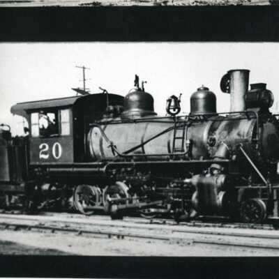 Sierra Railroad Engine # 20 at the Jamestown Yard.