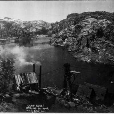 Camp Relief, Dam and Reservoir, near Kennedy Meadows