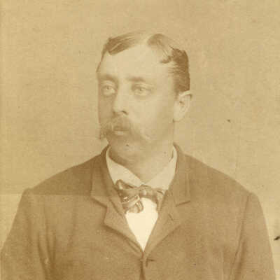 Portrait of an unidentified man