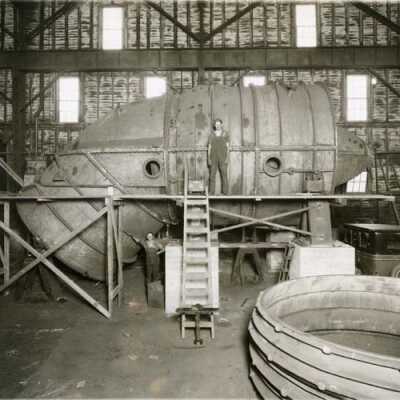Chip burner for Pickering Lumber