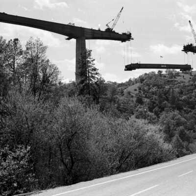 Archie Stevenot Bridge, Hwy 49 over Melones Reservoir
