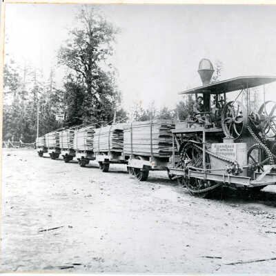 Steam Powered Tractor, Standard Lumber Company