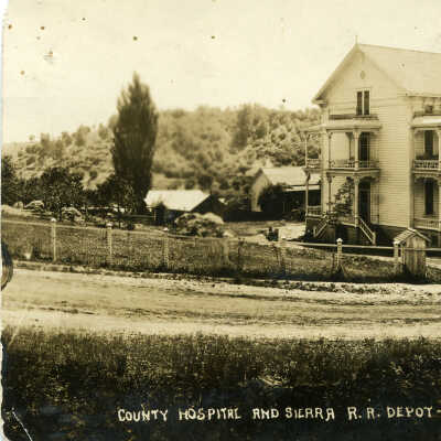 Tuolumne County Hospital and Sierra Railway Depot