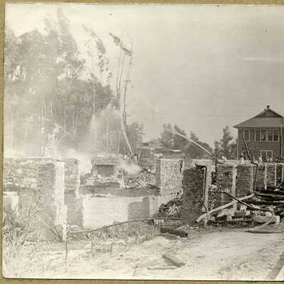 Ruins of the Nevills Hotel, Jamestown