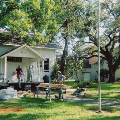 Scout Hall Porch Renovation