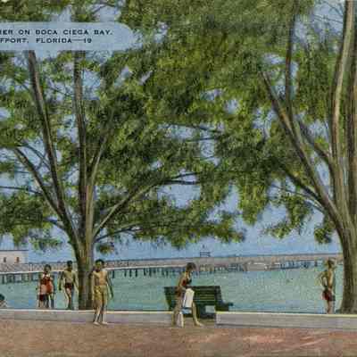Municipal Pier on Boca Ciega Bay